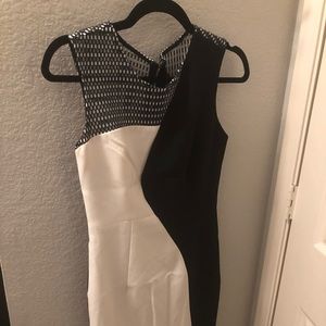 Milly - Black & White Dress